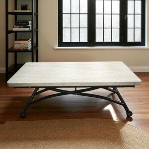 Imagine Masuta de cafea, Hanah Home, Juppo Ext, MDF, Stejar / Negru