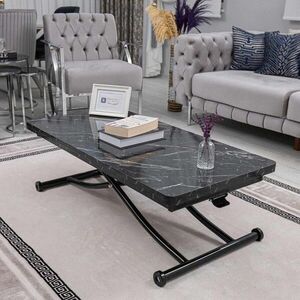 Imagine Masuta de cafea, Hanah Home, Juppo Int, MDF, Negru