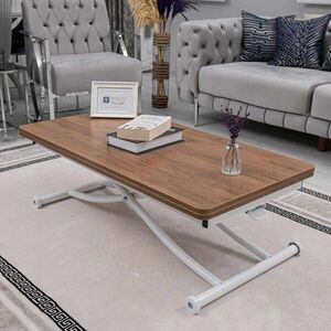 Imagine Masuta de cafea, Hanah Home, Juppo Int, MDF, Nuc/Alb