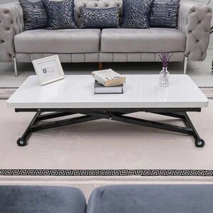 Imagine Masuta de cafea, Hanah Home, Home, MDF, Alb/Negru