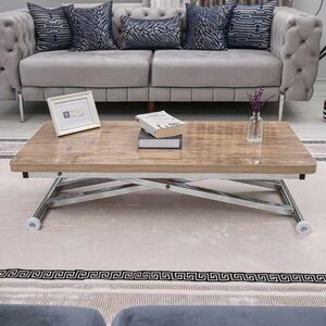 Imagine Masuta de cafea, Hanah Home, Home, MDF, Antic / Crom