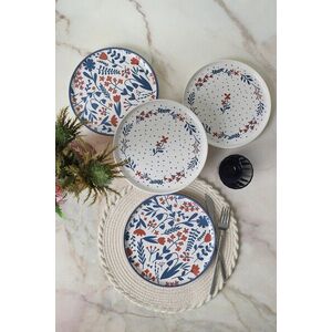Imagine Set farfurii pentru desert, Hermia, 275KRM2021, Ceramica, Multicolor