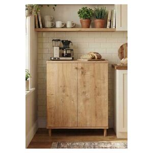Imagine Dulap multifunctional, Hanah Home, Peka10Pk, 60x85x30 cm, PAL, Maro