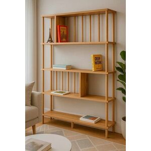 Imagine Corp biblioteca, Hanah Home, Peka145, 90x137x20 cm, PAL, Pin
