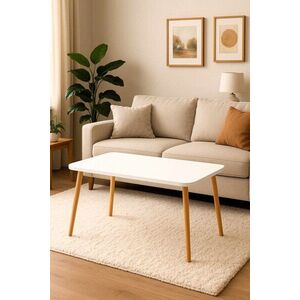 Imagine Masuta de cafea, Hanah Home, Peka147P, 90x55x50 cm, PAL, Alb