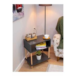 Imagine Masuta, Hanah Home, Pk-2001, 45x60x30 cm, PAL, Antracit