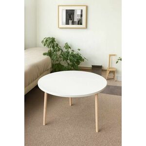 Imagine Masuta de cafea, Hanah Home, Peka-208, PAL, Alb