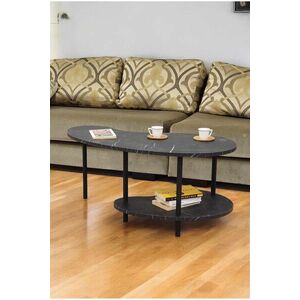 Imagine Masuta de cafea, Hanah Home, Peka-0021, 100x43x48 cm, PAL, Marmura
