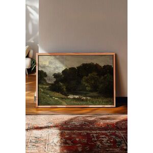 Imagine Tablou decorativ, 115101, Lemn masiv, Sticla PVC, Multicolor