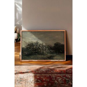 Imagine Tablou decorativ, 115102, Lemn masiv, Sticla PVC, Multicolor