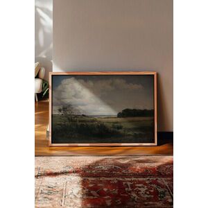 Imagine Tablou decorativ, 115104, Lemn masiv, Sticla PVC, Multicolor