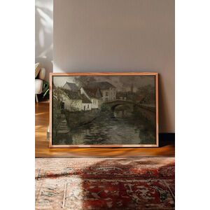 Imagine Tablou decorativ, 115105, Lemn masiv, Sticla PVC, Multicolor