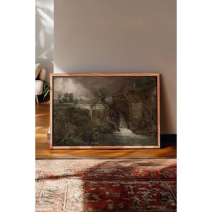 Imagine Tablou decorativ, 115115, Lemn masiv, Sticla PVC, Multicolor
