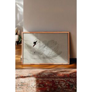 Imagine Tablou decorativ, 115116, Lemn masiv, Sticla PVC, Multicolor