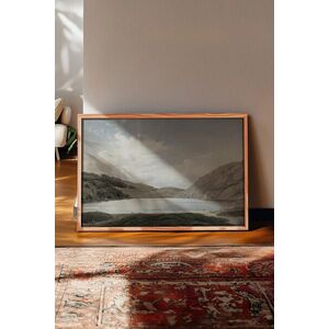 Imagine Tablou decorativ, 115124, Lemn masiv, Sticla PVC, Multicolor