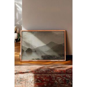 Imagine Tablou decorativ, 115128, Lemn masiv, Sticla PVC, Multicolor