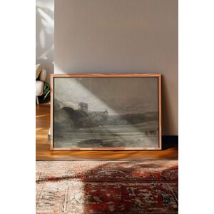 Imagine Tablou decorativ, 115134, Lemn masiv, Sticla PVC, Multicolor