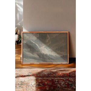 Imagine Tablou decorativ, 115135, Lemn masiv, Sticla PVC, Multicolor