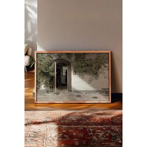 Imagine Tablou decorativ, 115144, Lemn masiv, Sticla PVC, Multicolor