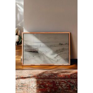 Imagine Tablou decorativ, 115149, Lemn masiv, Sticla PVC, Multicolor