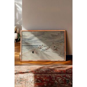 Imagine Tablou decorativ, 115151, Lemn masiv, Sticla PVC, Multicolor