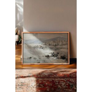 Imagine Tablou decorativ, 115153, Lemn masiv, Sticla PVC, Multicolor