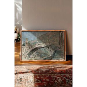 Imagine Tablou decorativ, 115159, Lemn masiv, Sticla PVC, Multicolor
