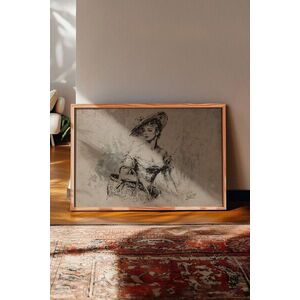 Imagine Tablou decorativ, 115161, Lemn masiv, Sticla PVC, Multicolor