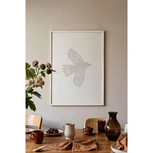 Imagine Tablou decorativ, 115186, Lemn masiv, Sticla PVC, Multicolor