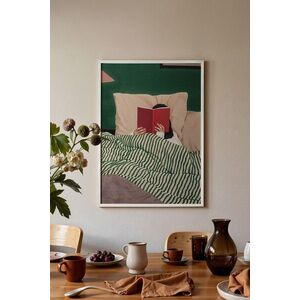 Imagine Tablou decorativ, 115195, Lemn masiv, Sticla PVC, Multicolor