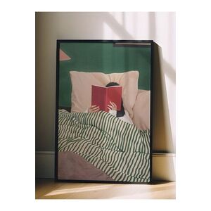 Imagine Tablou decorativ, 115195, Lemn masiv, Sticla PVC, Multicolor
