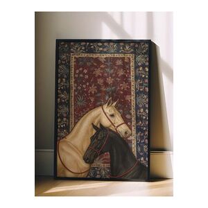 Imagine Tablou decorativ, 115197, Lemn masiv, Sticla PVC, Multicolor