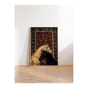 Imagine Tablou decorativ, 115197, Lemn masiv, Sticla PVC, Multicolor