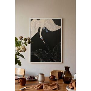 Imagine Tablou decorativ, 115199, Lemn masiv, Sticla PVC, Multicolor