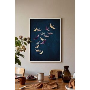 Imagine Tablou decorativ, 115200, Lemn masiv, Sticla PVC, Multicolor