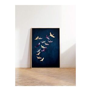 Imagine Tablou decorativ, 115200, Lemn masiv, Sticla PVC, Multicolor