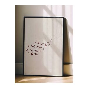 Imagine Tablou decorativ, 115204, Lemn masiv, Sticla PVC, Multicolor