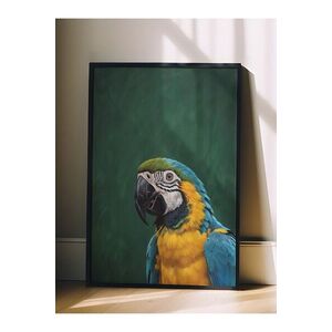 Imagine Tablou decorativ, 115207, Lemn masiv, Sticla PVC, Multicolor