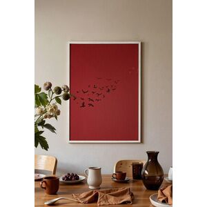 Imagine Tablou decorativ, 115209, Lemn masiv, Sticla PVC, Multicolor