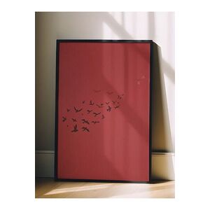 Imagine Tablou decorativ, 115209, Lemn masiv, Sticla PVC, Multicolor