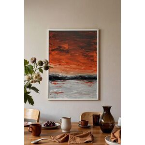 Imagine Tablou decorativ, 115217, Lemn masiv, Sticla PVC, Multicolor