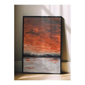 Imagine Tablou decorativ, 115217, Lemn masiv, Sticla PVC, Multicolor