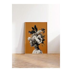Imagine Tablou decorativ, 115226, Lemn masiv, Sticla PVC, Multicolor
