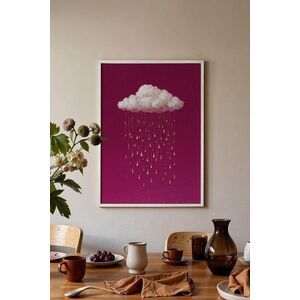 Imagine Tablou decorativ, 115233, Lemn masiv, Sticla PVC, Multicolor