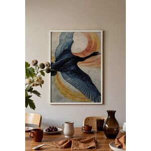 Imagine Tablou decorativ, 115235, Lemn masiv, Sticla PVC, Multicolor