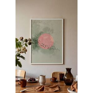 Imagine Tablou decorativ, 115236, Lemn masiv, Sticla PVC, Multicolor