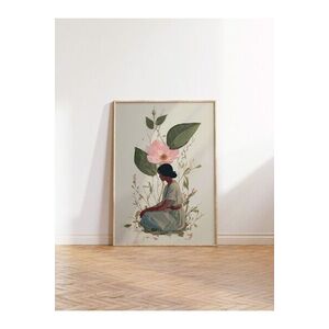 Imagine Tablou decorativ, 115240, Lemn masiv, Sticla PVC, Multicolor
