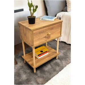 Imagine Noptiera, Hanah Home, Peka-0002, 50x64.4x32 cm, PAL, Pin
