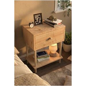 Imagine Noptiera, Hanah Home, Peka-0002, 50x64.4x32 cm, PAL, Maro