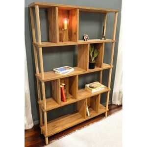 Imagine Corp biblioteca, Hanah Home, Peka-0045, 90x137x20 cm, PAL, Pin